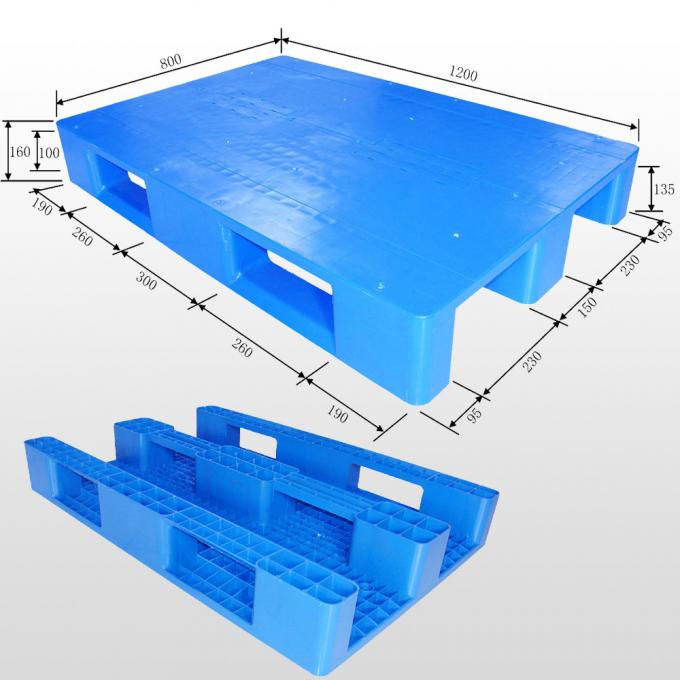 1T Racking System Small Huge Storage Hard Plastic Pallets Containers ...
