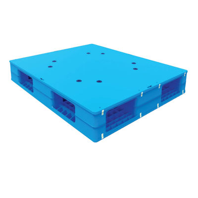 4-Way Entry Type Double Faced Stackable Plastic Pallets for Safe and Secure Storage