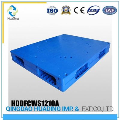 4-Way Entry Type Double Faced Stackable Plastic Pallets for Safe and Secure Storage