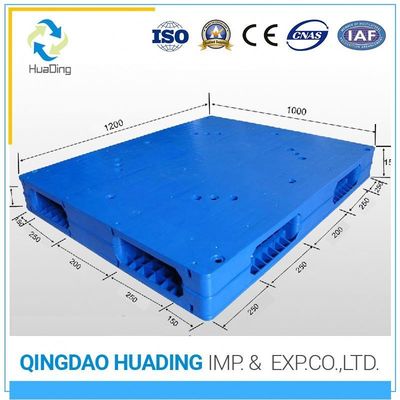 4-Way Entry Type Double Faced Stackable Plastic Pallets for Safe and Secure Storage