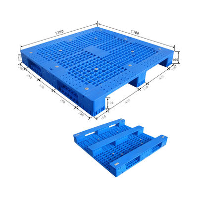 1300*1300 Open Deck Single-Faced Grid Plastic Pallet for Heavy Duty Warehouse Storage