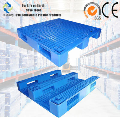 1200X1200 Heavy Duty Racking Plastic Pallet Made of HDPE Material for 4-Way Entry