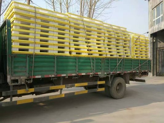 High Capacity Heavy Duty Spliced Plastic Pallet in Bulk Orders with 6T Static Load