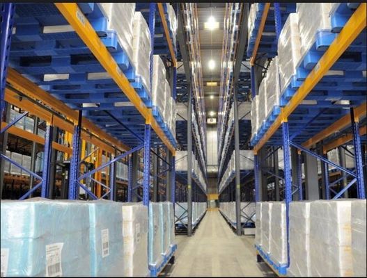 1T Dynamic Load HDPE Material Plastic Pallet in Standard Size with 4 Way Forklift Entry