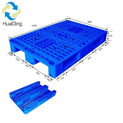Hard HDPE Plastic Slip Sheet Plastic Pallet Sheet Dynamic Load 2T 1200x800x150 mm
