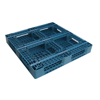 4 T Static Load Euro Plastic Pallet Full Perimeter Grid Deck for 4-Way Forklift Entry
