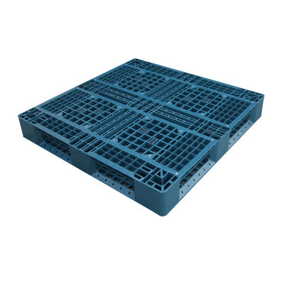 4 T Static Load Euro Plastic Pallet Full Perimeter Grid Deck for 4-Way Forklift Entry