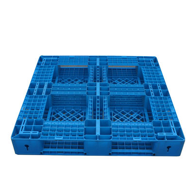 1200x1000 Lowes Plastic Pallets Second Hand Dynamic Load 1T Anti-Slip Rubber Inserted