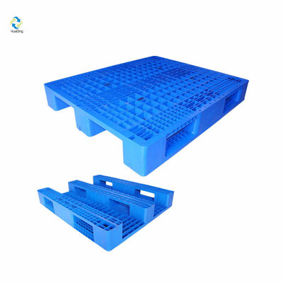 Recycled Material 1200x1200mm Plastic Pallet with 3 Runners and Single Faced Style