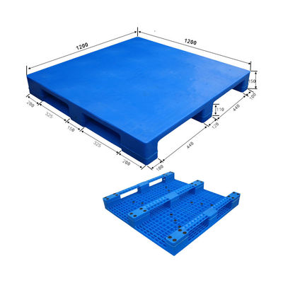Customized Industrial Packaging Heavy Duty Solid Deck Plastic Pallet 1200x1000 Food Grade