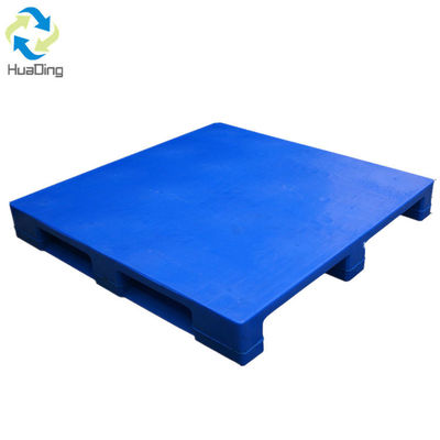 L1200*W1000*H150 mm Single Faced Plastic Pallet for White Surplus Storage Performance