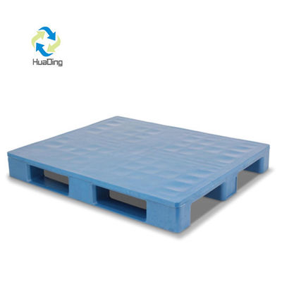 Single Face Euro Steel Reinforced Plastic Pallets for Hand Lift and Electric Forklift