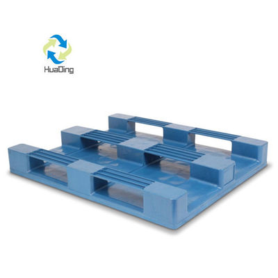 Single Face Euro Steel Reinforced Plastic Pallets for Hand Lift and Electric Forklift