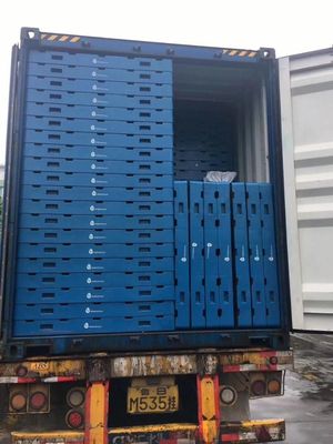 16kg Unit Weight Plastic Double Faced 4-WAY Bucket Pallet for 5 Gallon Water Bottles