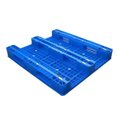 1200*1000 HDPE Plastic Pallets for Printing Industry Single Faced and 6 T Static Load