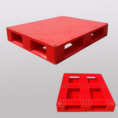 6 Ton Static Load Heavy Duty Double Deck HDPE Plastic Pallet for Warehouse Management