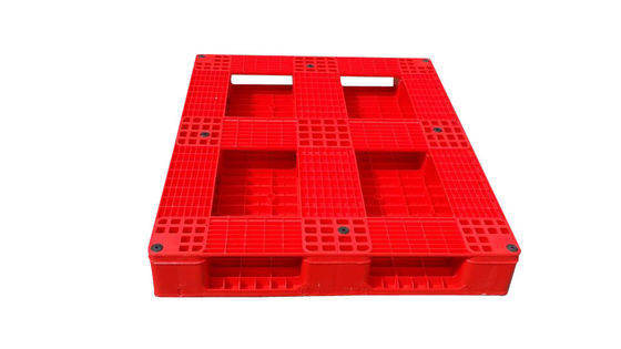 6 Ton Static Load Heavy Duty Double Deck HDPE Plastic Pallet for Warehouse Management