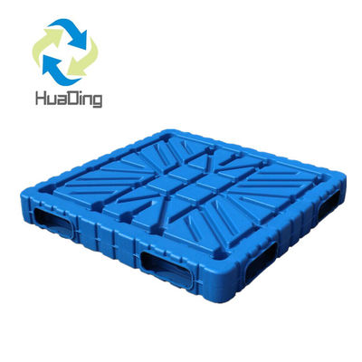 Rackable Load HUADING Double Sides Plastic Pallet for Flour Bags in Warehouse Storage