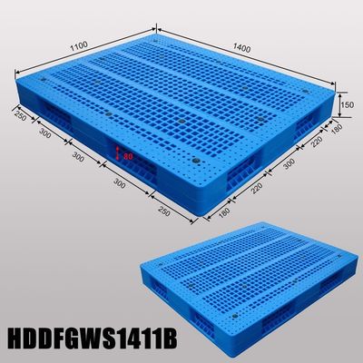 Rackable Load of 1200kg Plastic Pallet with Long-Working Life and Eco-friendly Design
