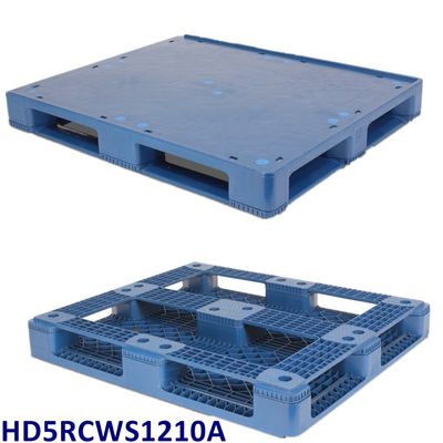 Single Faced 1200*1000mm 48"X40" 3 Runners Plastic Pallet for Beer and Glass Bottles