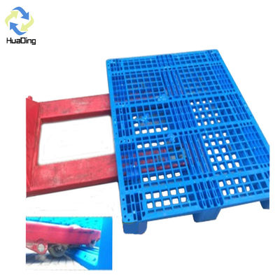 Anti-slip Rubber Inserted HUADING PVC Disposable Plastic Pallets for Blocks