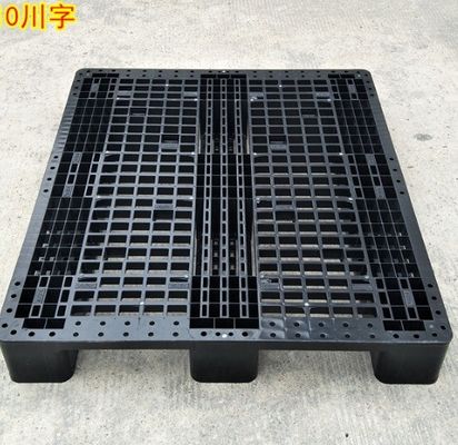 1200*1000*150 HDPE Plastic Pallet 4-Way Entry Type for Racking Load 1000kg and Durable