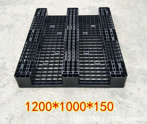 1200*1000*150 HDPE Plastic Pallet 4-Way Entry Type for Racking Load 1000kg and Durable