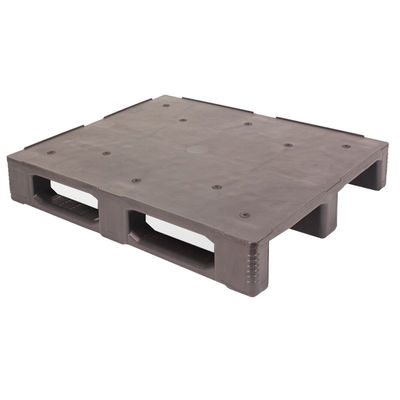 1200x1200x150mm Customized Color HUADING Injection Molded Solid Black Plastic Pallets