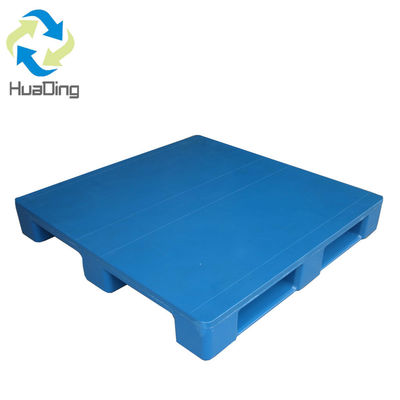 3 Runners Bottom Type HUADING 1212 HDPE Recycled Used Plastic Pallets for Racking