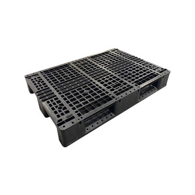 Dynamic Load 1.5T HUADING 1210 Size Blow Molding Plastic Pallet for Industrial Packaging