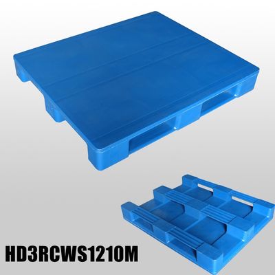 HUADING Closed Deck Plastic Pallet Dynamic Load of 1.5T for 1200*1000*150mm Storage