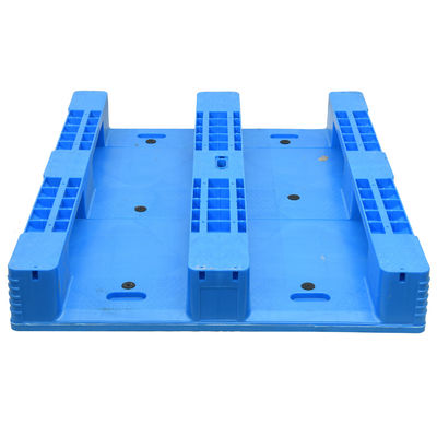 Storage Solution Heavy-Duty Hygienic Flat Plastic Pallet with Steel Reinforcement