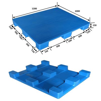 HUADING Nestable Plastic Pallet for Industrial Packaging within Dynamic Load of 1T
