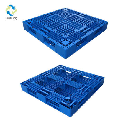 Recyclable Plastic Pallet in Blue Black Grey and Other Colours with 1Ton Dynamic Load