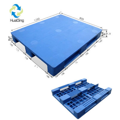 HUADING 1200*800 Hard HDPE Plastic Slip Sheet Plastic Pallet Sheet for Single Faced Style