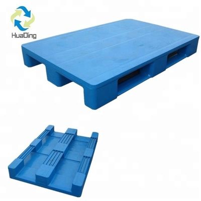 Single Faced Style Heavy Duty Pallet with Dynamic Load of 1.2T and 3 Skids Runners