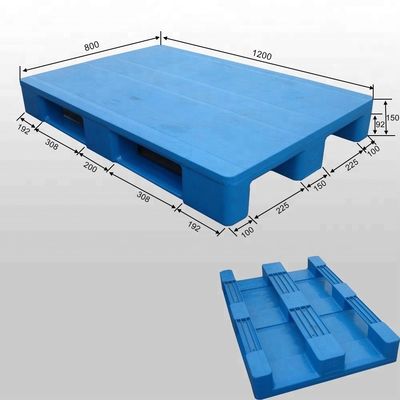 Single Faced Style Heavy Duty Pallet with Dynamic Load of 1.2T and 3 Skids Runners