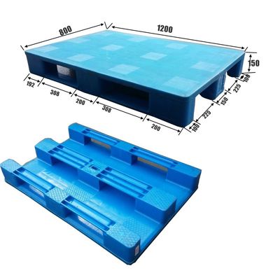 HUADING Single Face Closed Deck Plastic Pallet Industrial Packaging for 4-Way Entry