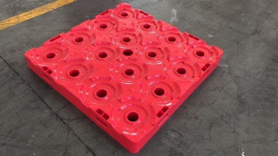 HUADING 5 Gallon 16 Water Bottles Racking Distribution Plastic Pallet for Water Industry