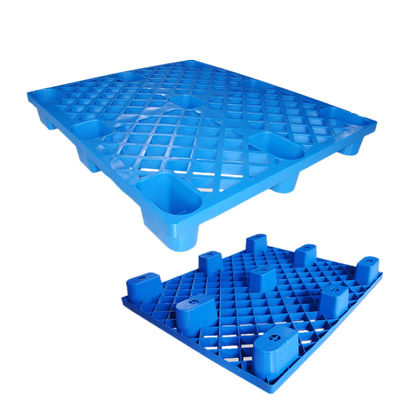 4-Way Entry Euro Type Single Faced Plastic Pallet without Recycling for One Way