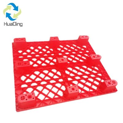4-Way Entry Euro Type Single Faced Plastic Pallet without Recycling for One Way
