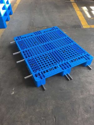 HUADING HDPE Single Face Perforated Plastic Pallet for Warehouse Racking 6T Static Load