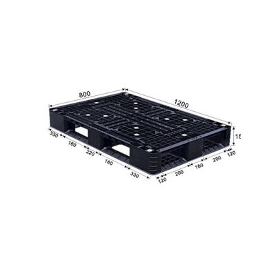 HUADING Design Plastic Pallet 4 Ways Entry Dynamic Load 1T for Transportation and Storage