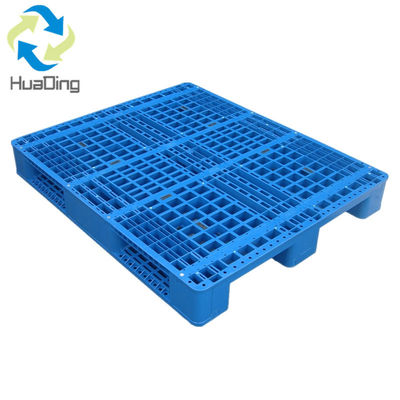 1.2T Heavy-Duty Recycled Plastic Pallet Single Faced 4-Way Industry Pallet for Storage