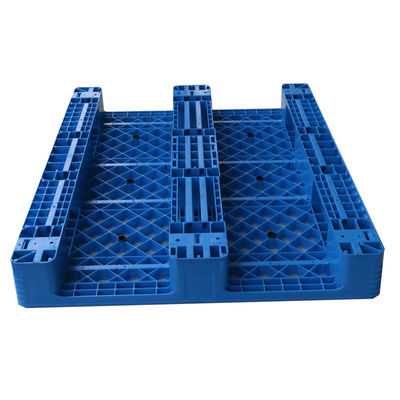 1.2T Heavy-Duty Recycled Plastic Pallet Single Faced 4-Way Industry Pallet for Storage