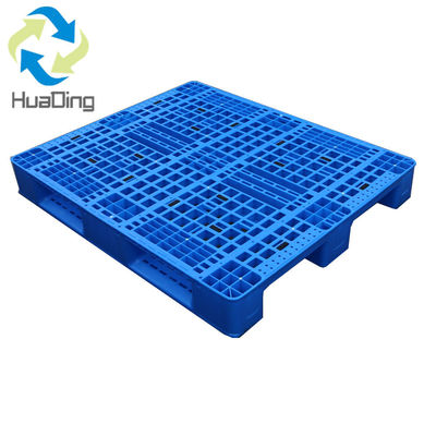 High Capacity 6T Static Load Euro Pallet in Blue HDPE or PP Material for Rack Storage