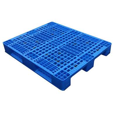 High Capacity 6T Static Load Euro Pallet in Blue HDPE or PP Material for Rack Storage