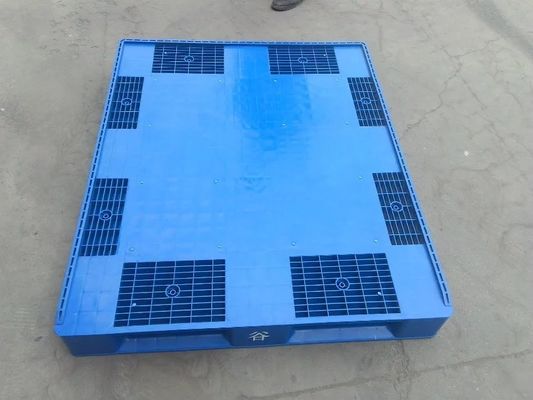 Customized 1200*1000 4 Way Entry Plastic Pallet for Beer Bottles and Juice Static Load 6T