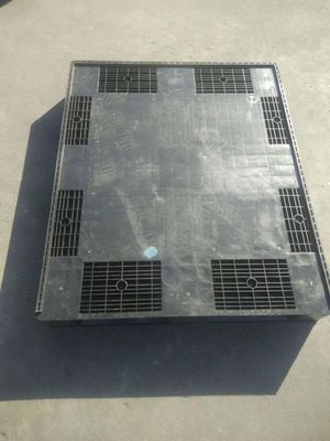 Customized 1200*1000 4 Way Entry Plastic Pallet for Beer Bottles and Juice Static Load 6T