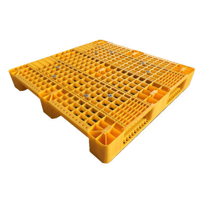 Single Faced Style 1140*1140 Mesh Deck Racking Plastic Pallet for Heavy-Duty Storage